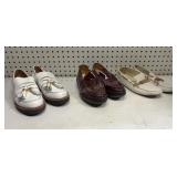 Group of womenï¿½s Loafers size 8
