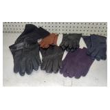 Group of Womenï¿½s Leather gloves
