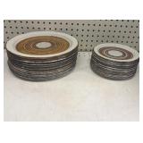 vintage Midwinter Stonehenge Plates