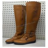 TODS Tall Brown leather womenï¿½s boot