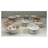 Group of Assorted Teacups