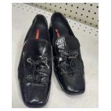 Prada Linea Rossa size 8 black leather