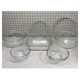 Assortment of Glass Kitchenware
