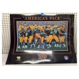 Packers Super Bowl 31 poster 22x28.5