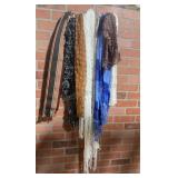 Group of scarves