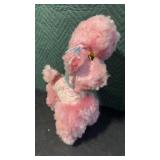 Vintage Plush Provocative Poodle 17 inches tall