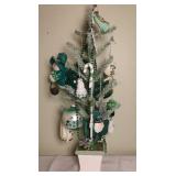 Artificial Tree w/Assorted Irish Ornaments