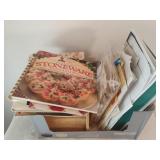 Box of Assorted Recipes and Cook Books