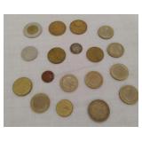 Canadian & Assorted Foreign Coins
