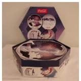 Boxed Coca Cola Salad Plate Set