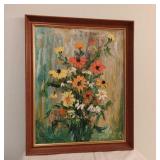 Framed Still Life Painting