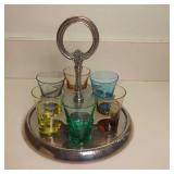 MCM Barware Colored Shot Glass Set