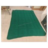 Green Tree Crocheted Throw 56x46
