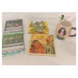 Hula Dancer Spreaders, Mug, & Trivets