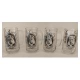 Holly by Golly Uncle Teddy's Mugs -Set of 4