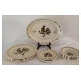 Poppy Trail by Metlox Serving plate, 3 Dinner