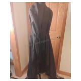 Ladies Antique Shawl w/Rope Belt *