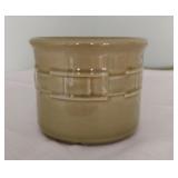 Longaberger Pottery One Pint Crock w/Candle