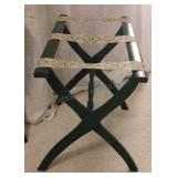 Vintage Folding Luggage Rack