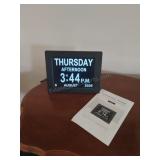 Sharper Image Digital Clock