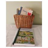 Basket of Recipe Books
