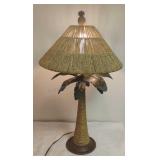 Decorative Palm Tree Lamp w/3 way bulb