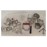 Pyrex Measuring Cup, Metal Cookie Cutters and More