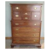 Traditional Highboy Dresser 54x3ftx21