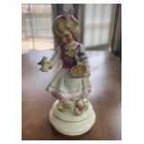 Hand Painted Goebel Lore Figurine 8 inches tall