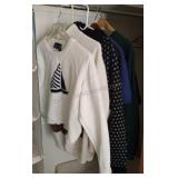 5 Ladies Holiday/Assorted Sweaters Size M Inc.