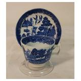 Wood and Sons Willow Tea Cup and Saucer Set