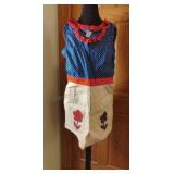Ladies Vintage Scene IIII  Romper