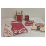 Coca Cola Toothpick Holder, Napkin Dispenser,
