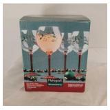 Pfaltzgraff Winterberry Wine Glasses-Set of 4