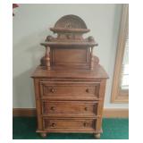 19th Century Dutch Mini Chest of Drawers3ftx20x10