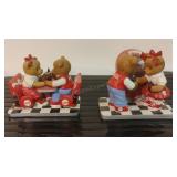 Coca Cola Soda Shop Collection Bear Figures
