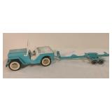 Tonka Jeep w/Trailer Toy