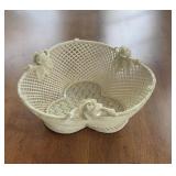 Vary Delicate Belleek Irish Basket