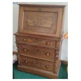 Vintage Secretary w/Key
