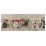 Royal Norfolk/Assorted Holiday Coffee Mugs
