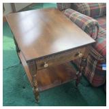 Hitchcock Harvest Maple Side Table