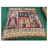 Holiday Woven Throw  5ftx4ft