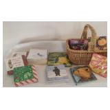 Pottery Barn Zodiac Linen Napkins & Assorted Paper
