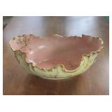 Hand Painted Antique Serving Bowl Marked France