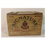 Stroh Signature Beer Crate w/Glasses