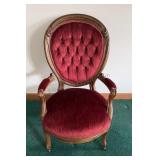 Antique Victorian Parlor Chair