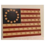 Amish Made US Quarter Holder 14x19