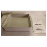 Pampered Chef Stoneware 9' Square Baker