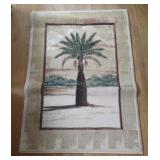 Decorative Palm Tree Area Rug