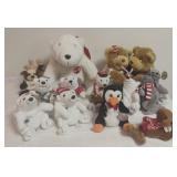 Coca Cola Assorted Plush/Stuffed Animals